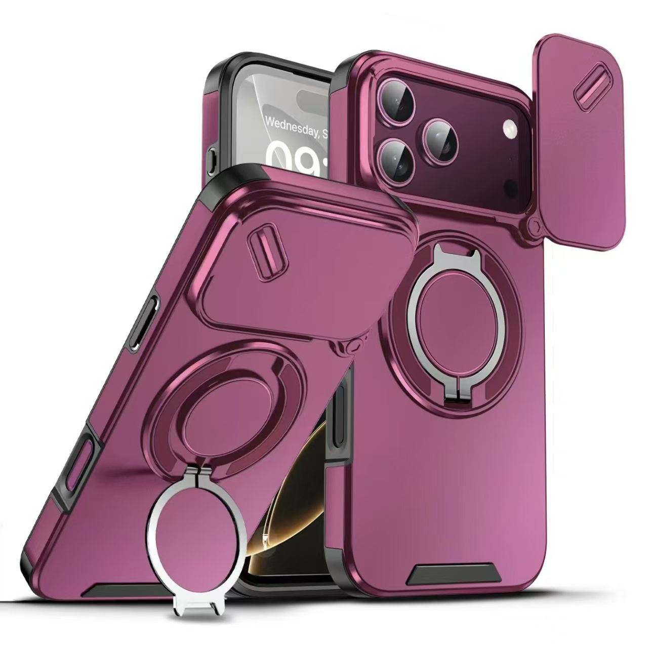 Heavy Equipment Bucket - Wytrzymałe, solidne etui z magnetycznym stojakiem