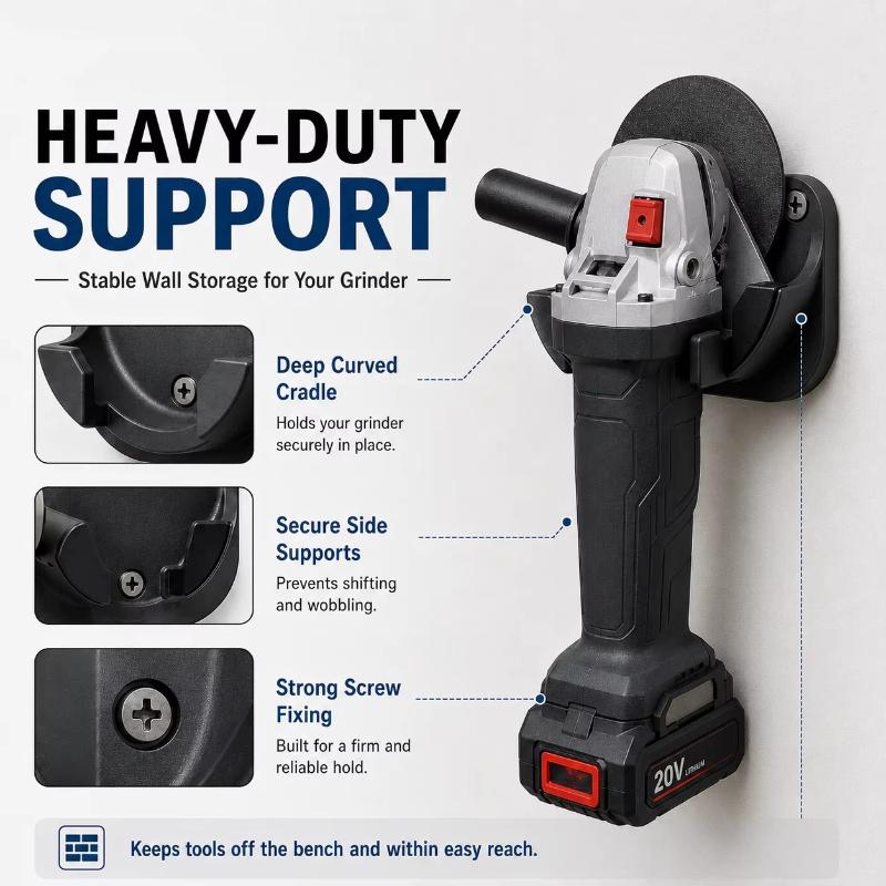 NOWY Uchwyt Ścienny do Szlifie – Heavy Equipment Grinder recenzja i cena